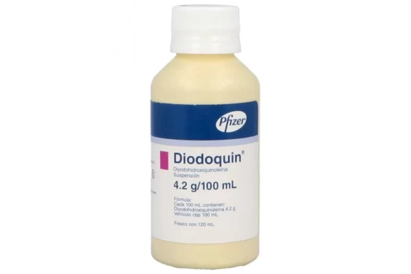 DIODOQUIN ORAL SUSPENSION LODOQUINOL 4.2GR/100ML 120ML SUSP